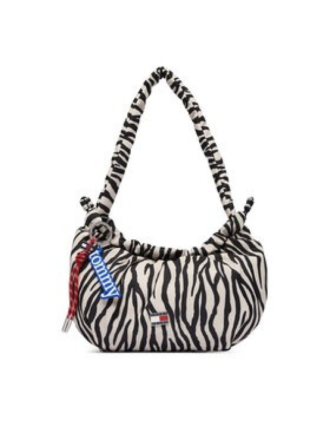 Tommy Jeans Torebka Tjw Icon Charms Zebra Shlder Bag AW0AW18882 Biały