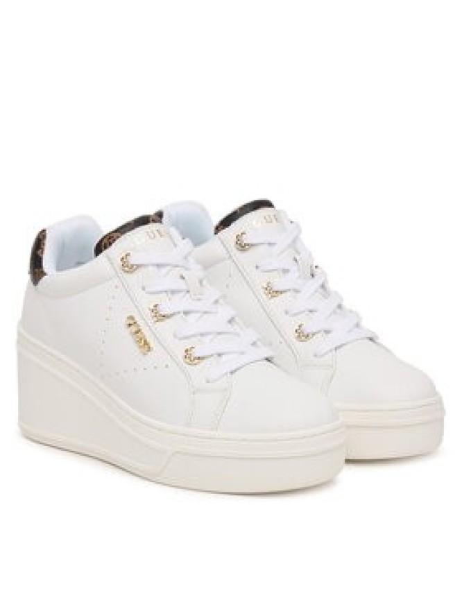 Guess Sneakersy FLTRZY ELE12 Biały