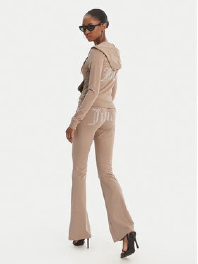 Juicy Couture Spodnie dresowe Christine JCWBJ126309 Beżowy Flared Leg