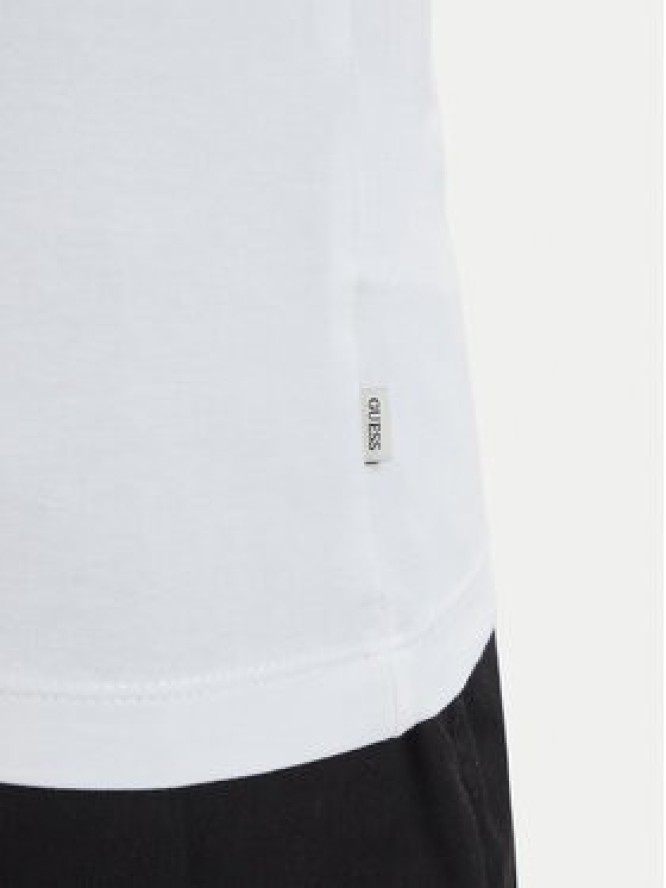 Guess Jeans T-Shirt W6YI16 K3995 Biały Slim Fit