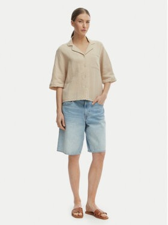 ONLY Koszula Thyra 15267839 Beżowy Regular Fit