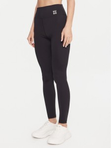 HUGO Legginsy Noparda 50549965 Czarny Slim Fit