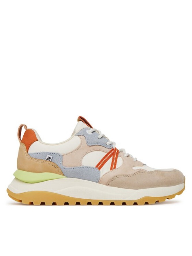 Rieker Revolution Lifestyle Sneakersy W2501-82 Beżowy