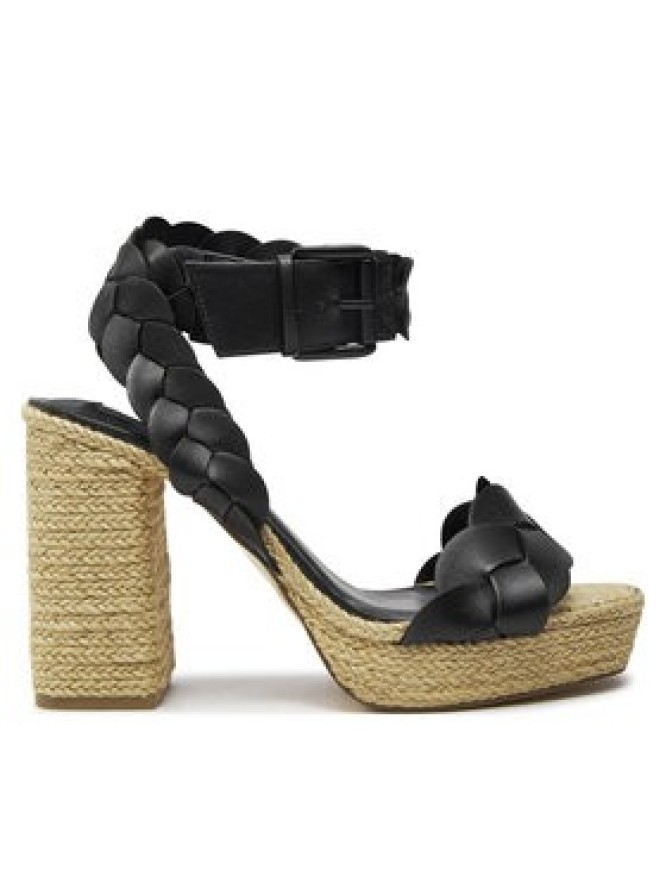 Pepe Jeans Sandały Lenny Braid PLS90652 Czarny