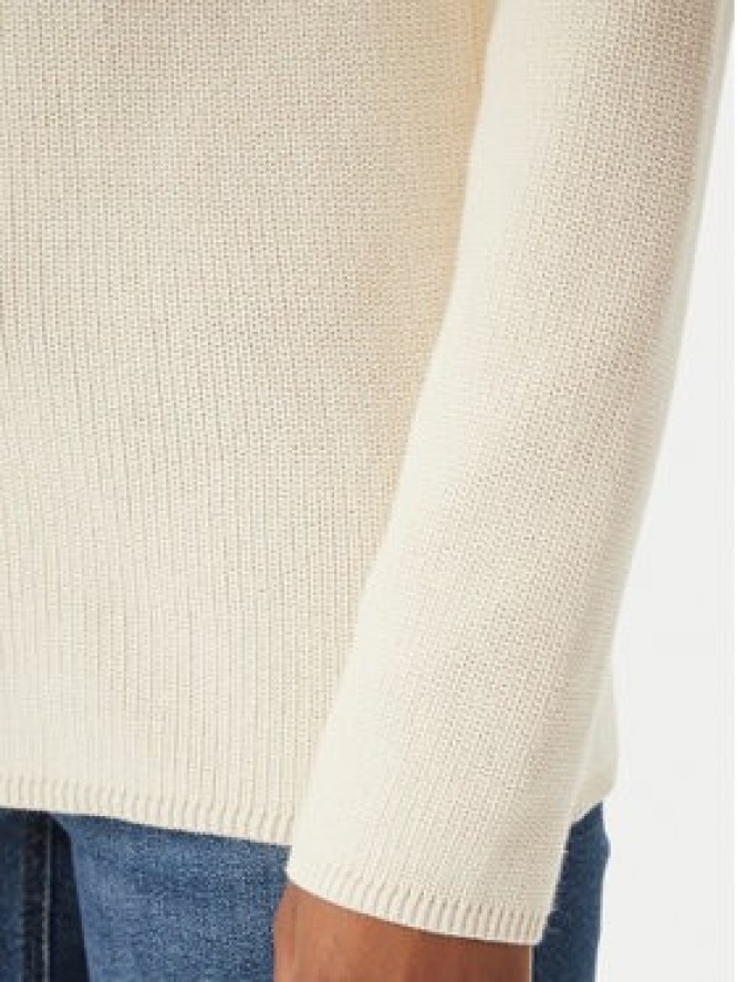 Tommy Hilfiger Sweter WW0WW44975 Écru Regular Fit