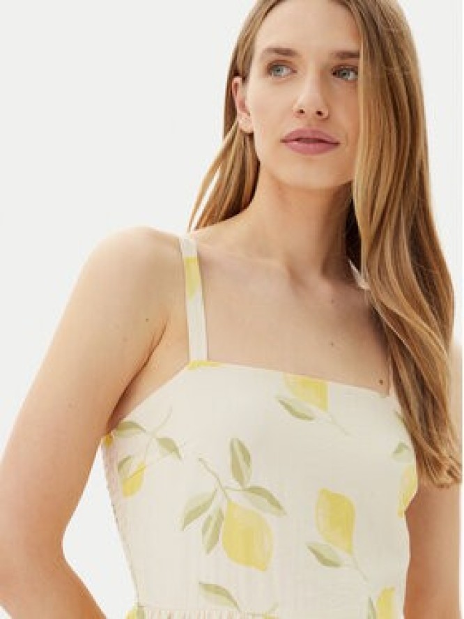 ONLY Sukienka letnia Eve 15350884 Beżowy Regular Fit