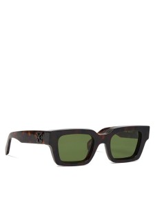 Off-White Okulary przeciwsłoneczne OERI126 Brązowy