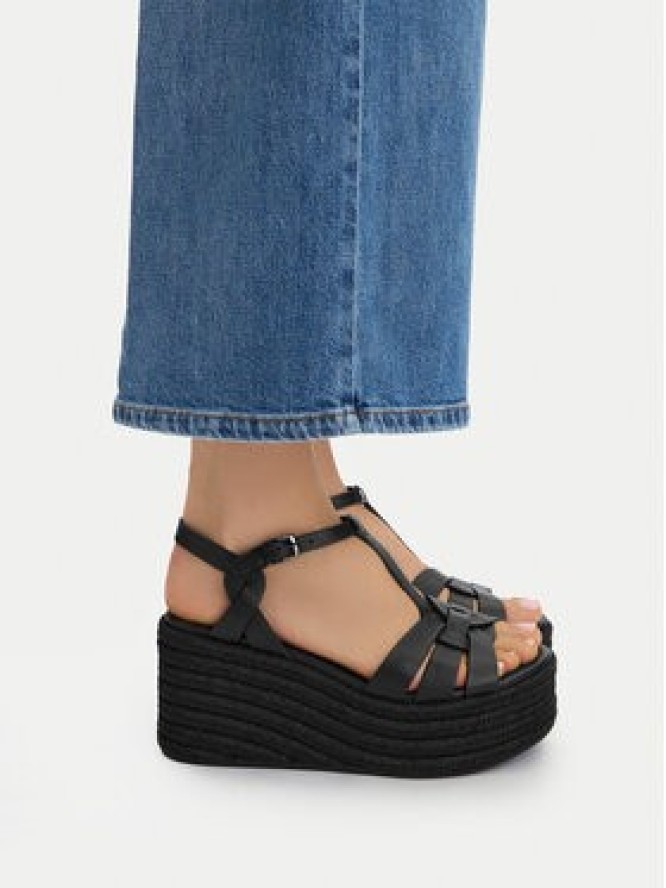 Badura Espadryle EO-AMARI-LT0228-26-805 Czarny