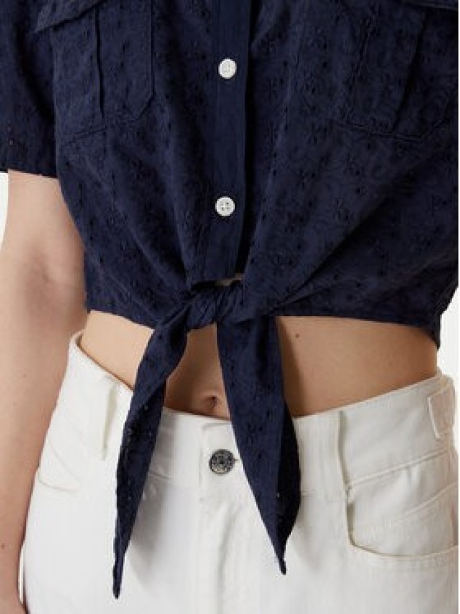 Guess Jeans Koszula W6GHA3 WO331 Granatowy Regular Fit