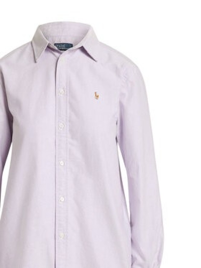 Polo Ralph Lauren Koszula 211970736506 Fioletowy Relaxed Fit