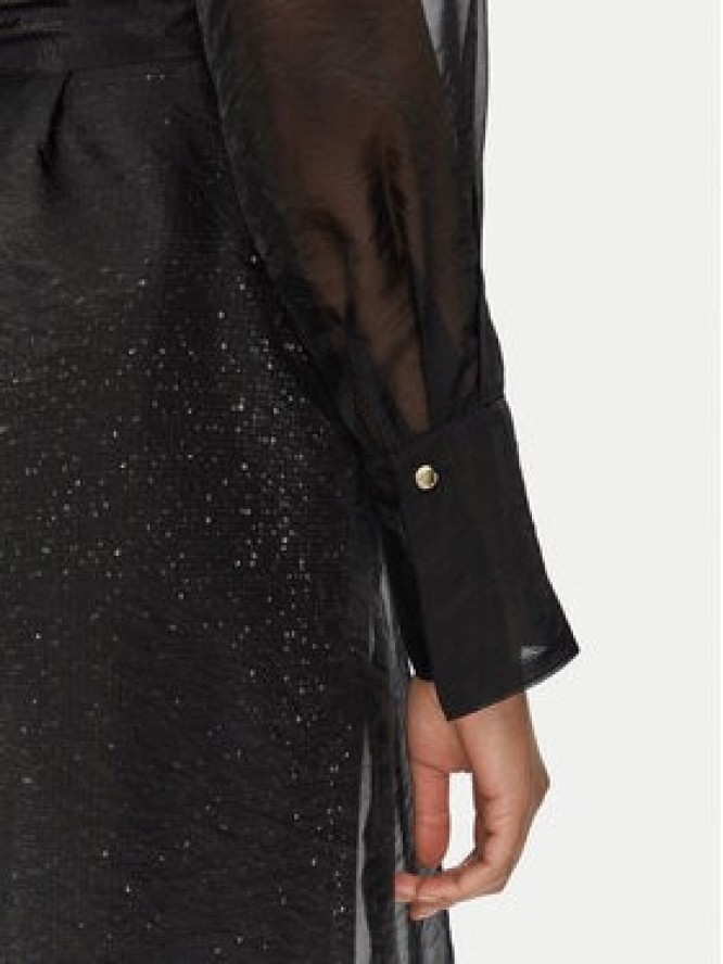 Lola Casademunt by Maite Trencz MS2502018 Czarny Regular Fit