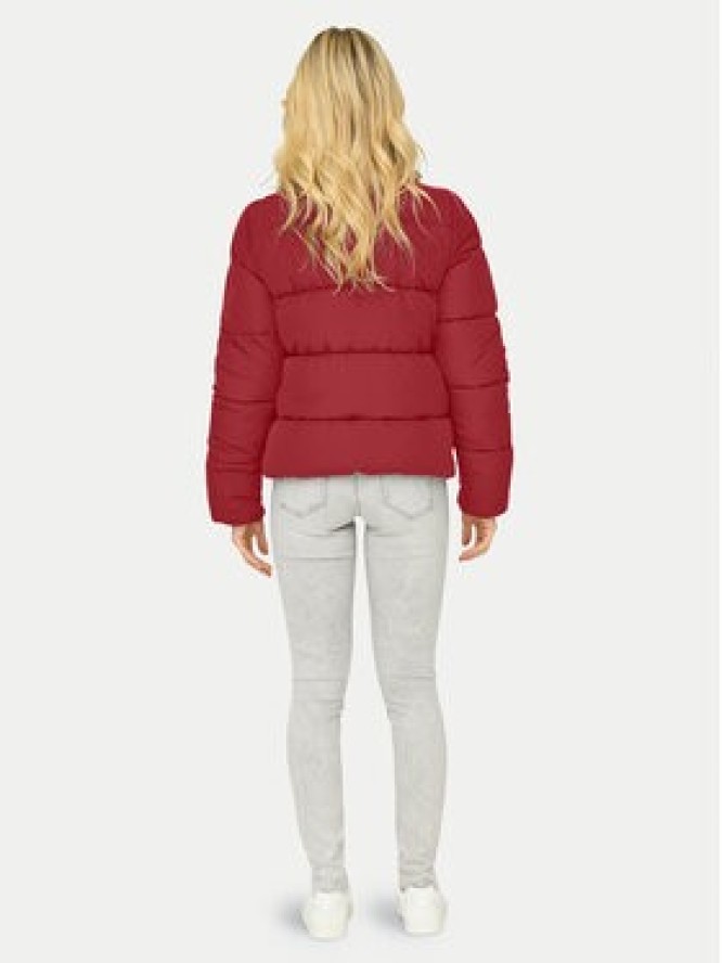 ONLY Kurtka zimowa New Cool 15295424 Czerwony Regular Fit