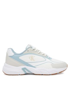 Calvin Klein Jeans Sneakersy Retro Tennis Knit Mg YW0YW01887 Biały