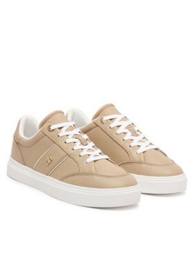 Tommy Hilfiger Sneakersy Th Feminine Cupsole FW0FW09600 Beżowy