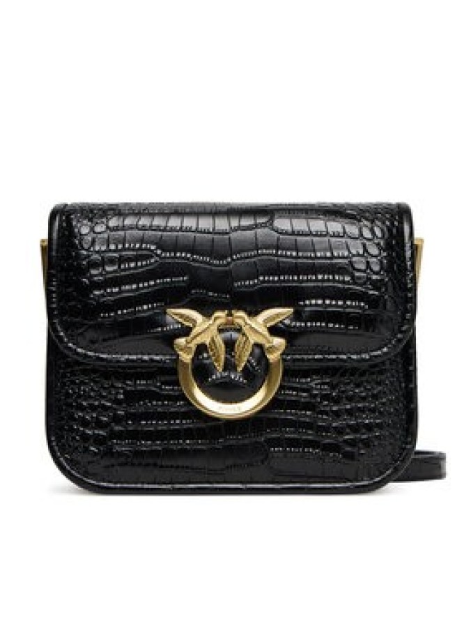 PINKO Torebka Love Box Bag Fl Mini AI 25-26 PLTT 104297 A2OH Czarny