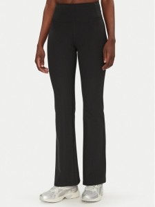 Girlfriend Collective Legginsy Rib Flare 4038RIB Czarny Slim Fit
