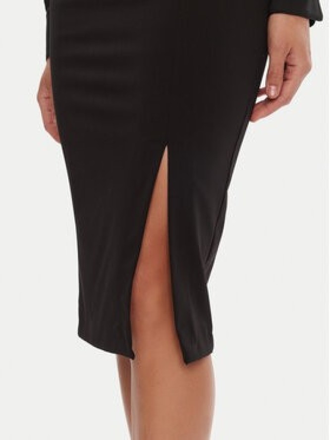 Rinascimento Spódnica ołówkowa CFC0126167003 Czarny Slim Fit