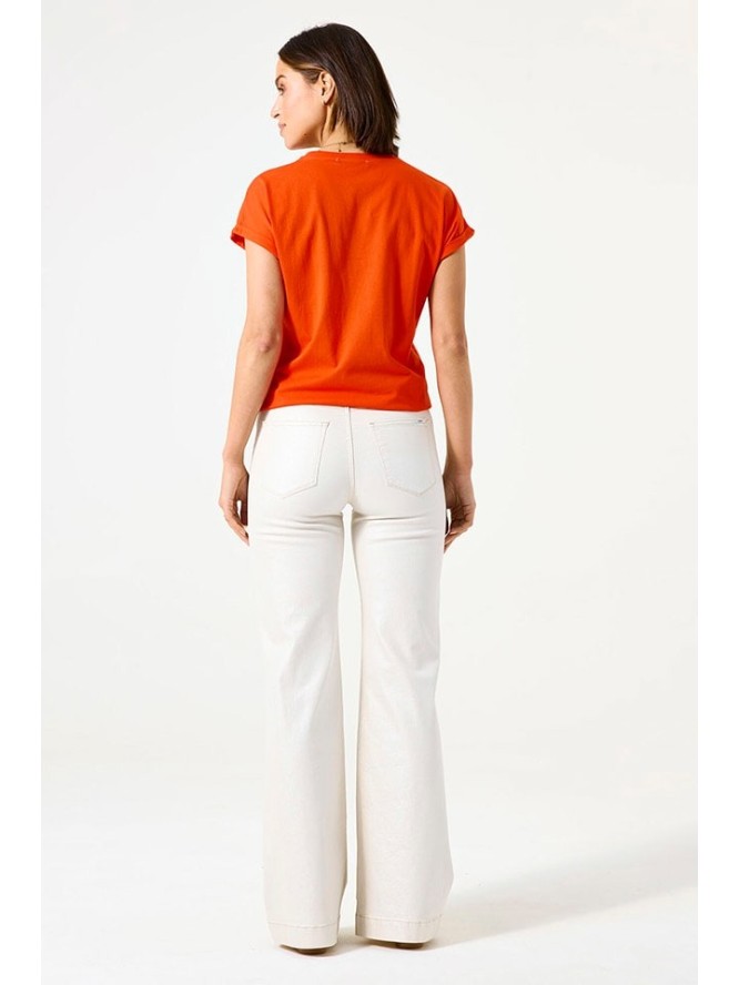 Garcia Koszulka w kolorze pomarańczowym rozmiar: L