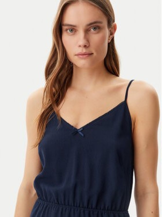 Tommy Jeans Sukienka letnia Essential DW0DW20613 Granatowy Regular Fit