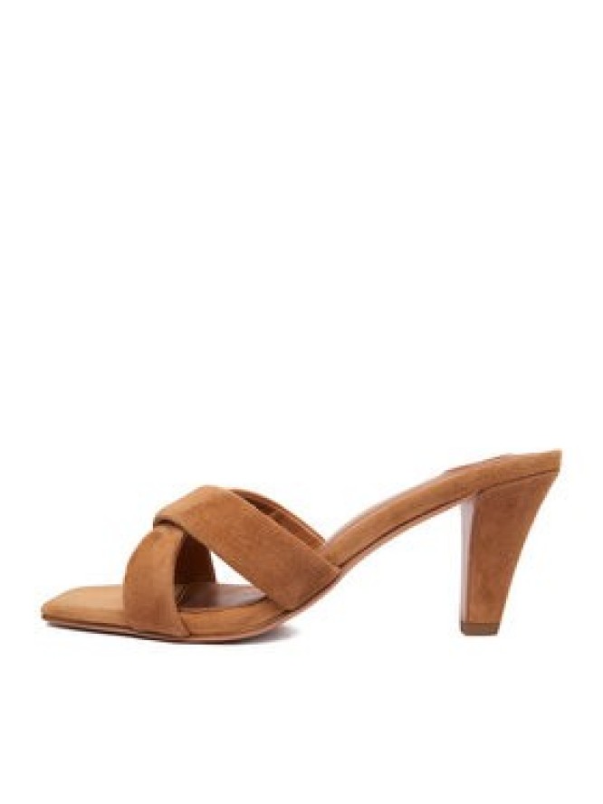 GINO ROSSI Klapki EO-GL95F-970 Brązowy