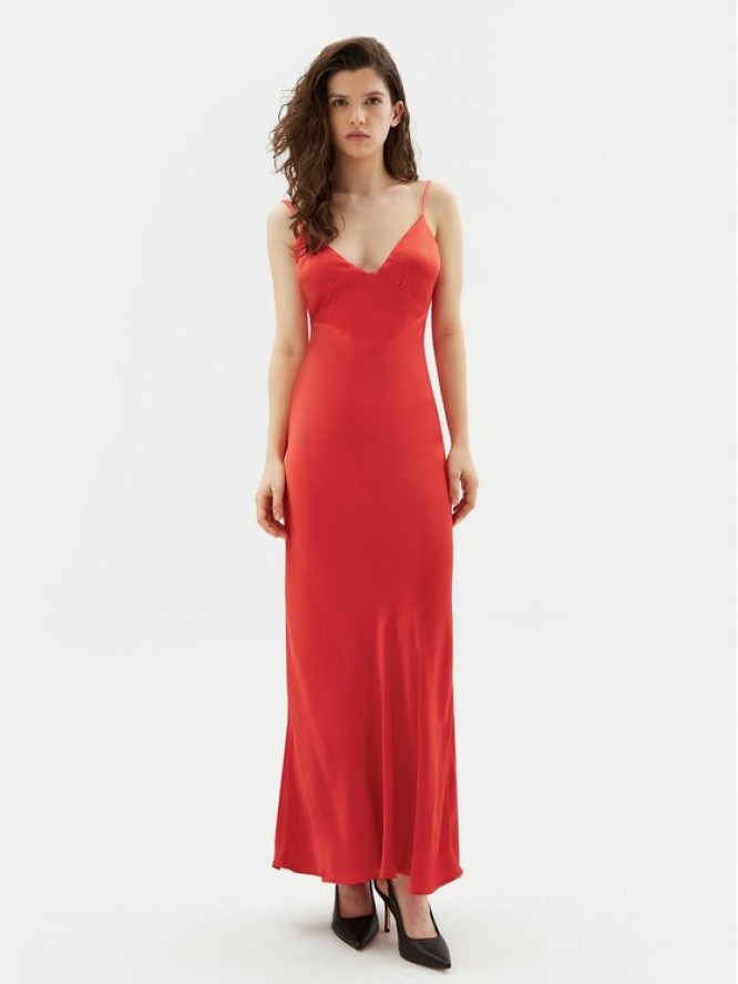 Bardot Sukienka koktajlowa 57516DB7 Czerwony Regular Fit