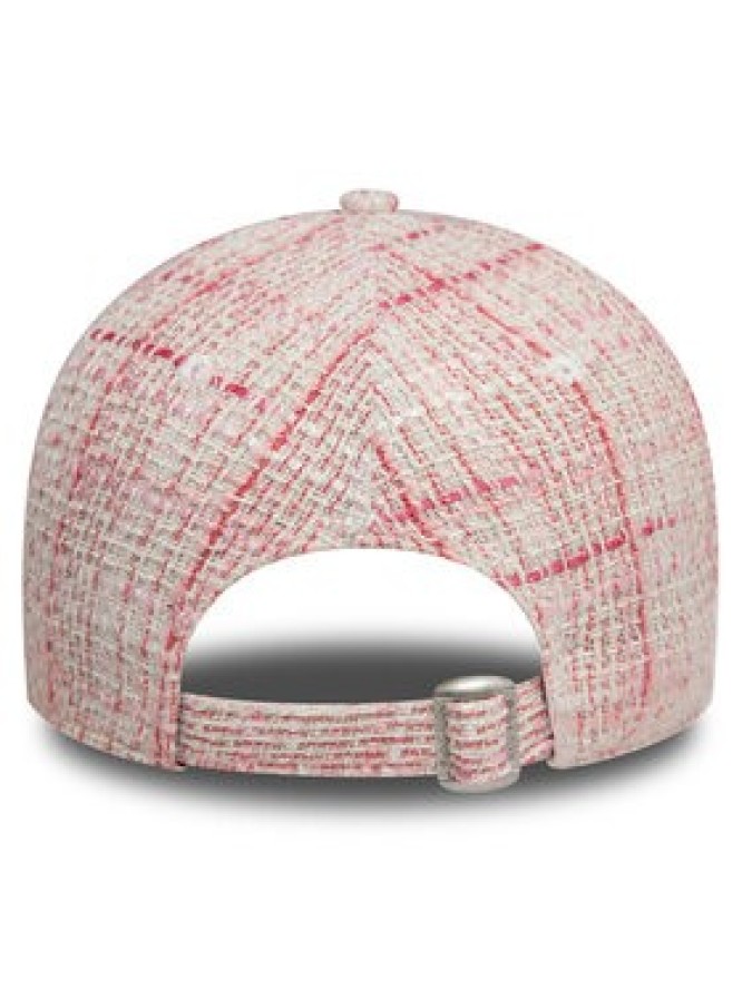 New Era Czapka z daszkiem New York Yankees Tweed 9Forty 60595382 Różowy