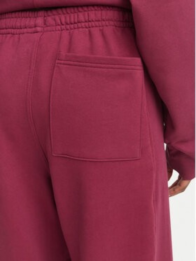 Calvin Klein Jeans Spodnie dresowe LV047C249G Czerwony ciemny Wide Leg