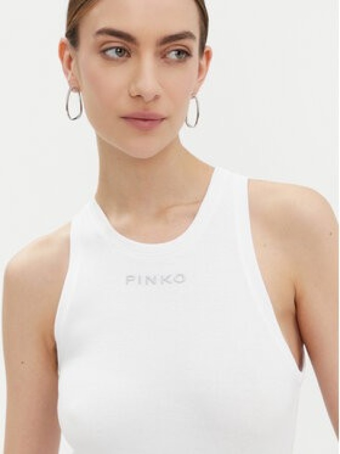 PINKO Top 100822 A2C1 Biały Regular Fit