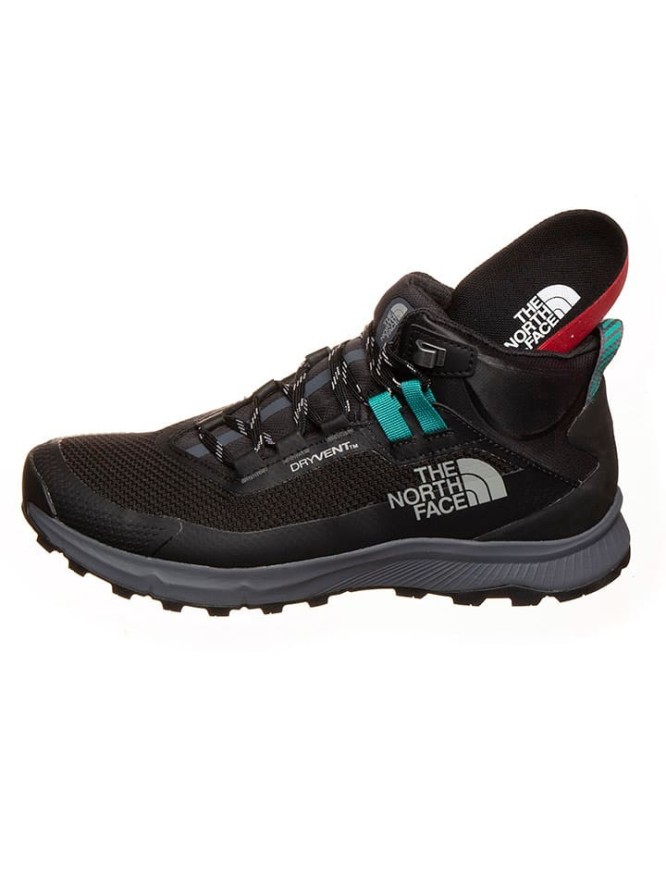 The North Face Buty turystyczne "Cragstone Mid" w kolorze czarno-turkusowym rozmiar: 36