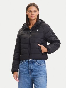 Calvin Klein Jeans Kurtka przejściowa LV047C510G Czarny Regular Fit