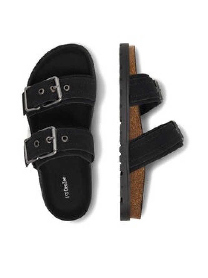 DeeZee Klapki CEO-HSCB25230318-2 Czarny