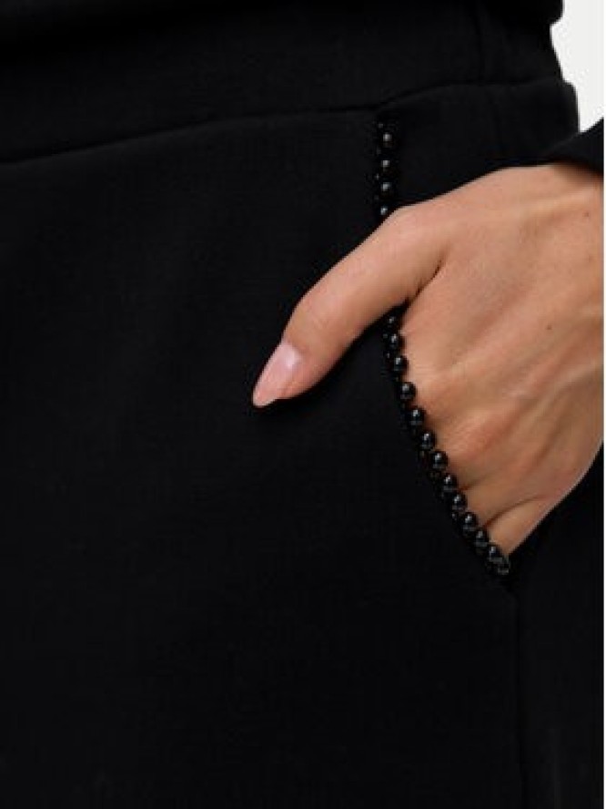 Vero Moda Spodnie dresowe Daisy 10338102 Czarny Wide Leg