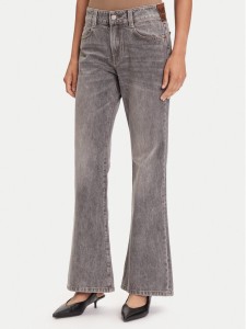 Miss Sixty Jeansy 6S1JJ47800 Szary Flare Fit