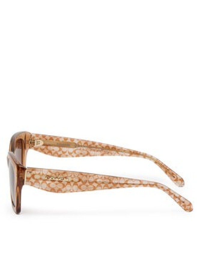 Coach Okulary przeciwsłoneczne 0HC8451U 593774 Brązowy