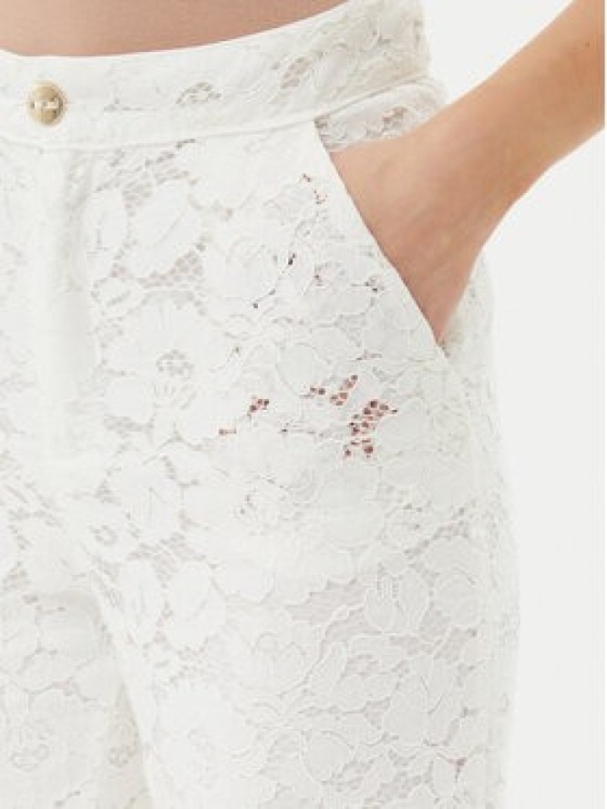 Artigli Spodnie materiałowe ACPA000739 Biały Regular Fit