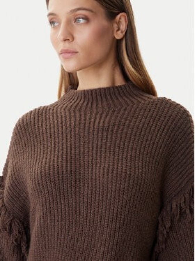 ONLY Sweter Molly 15363467 Brązowy Regular Fit
