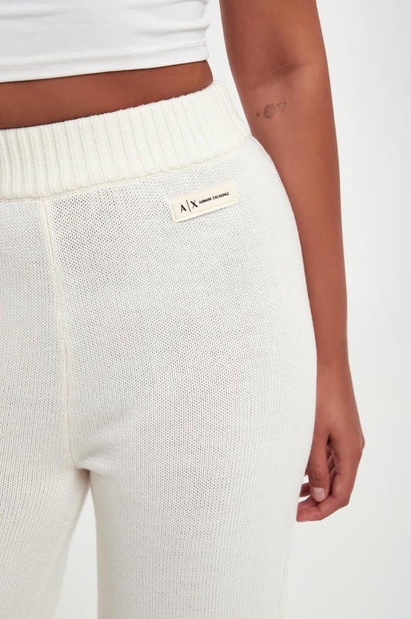 Spodnie damskie wełniane ARMANI EXCHANGE