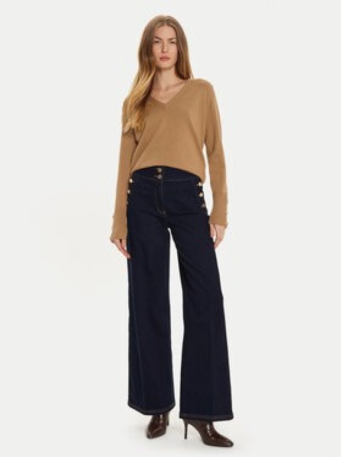 Morgan Sweter 242-MGOLD Beżowy Regular Fit