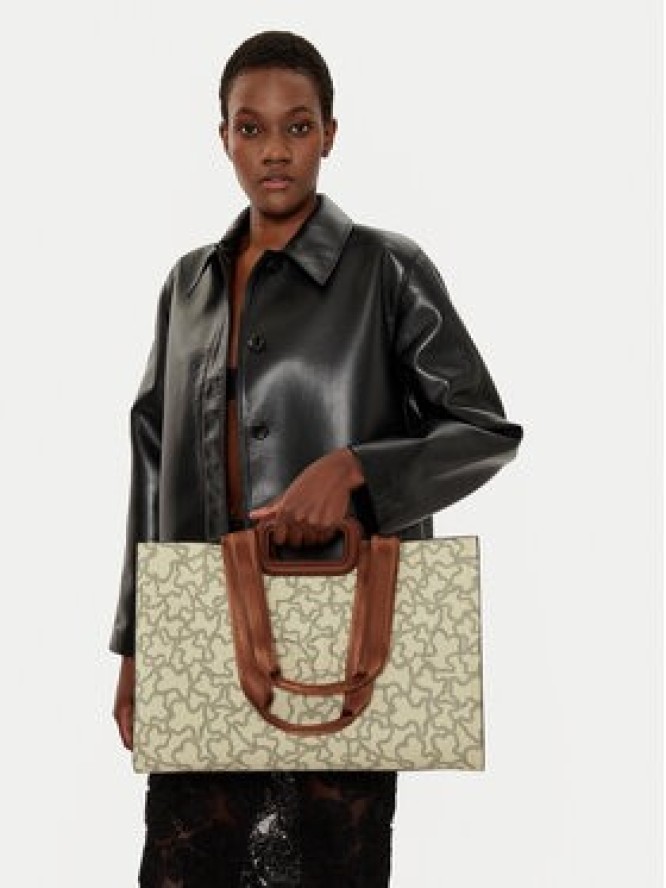 TOUS Torebka Amaya 2001946401 Beżowy