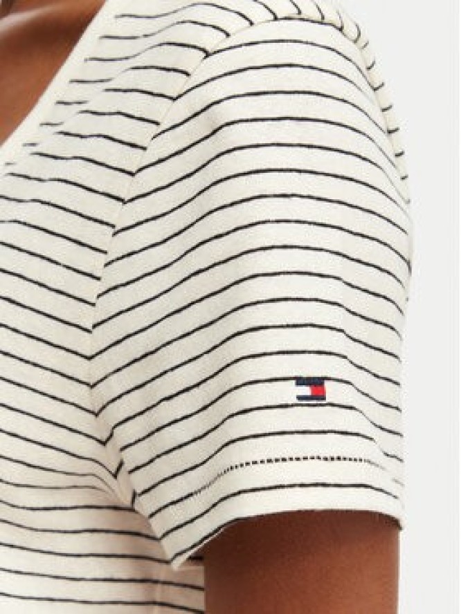 Tommy Hilfiger T-Shirt WW0WW48704 Biały Regular Fit