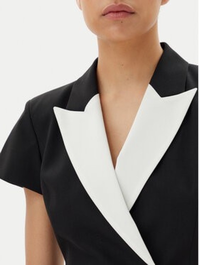 HUGO Sukienka koktajlowa Kazuna 50544765 Czarny Regular Fit