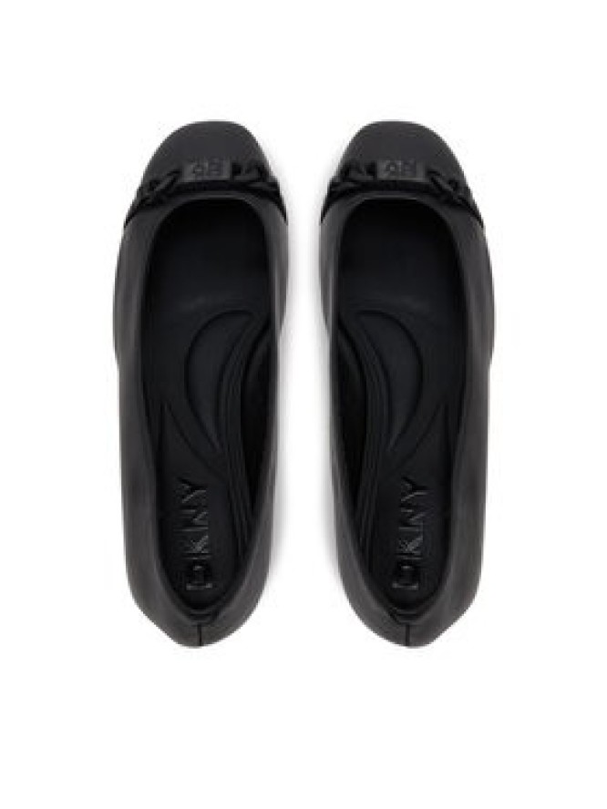 DKNY Baleriny K1594112 Czarny