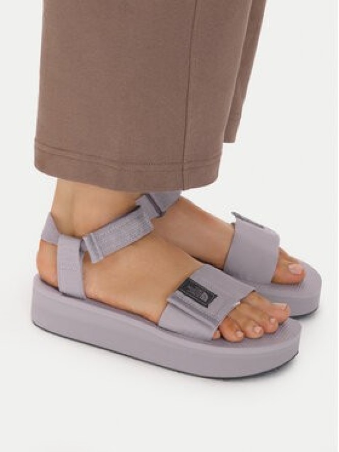 The North Face Sandały SKEENA PLATFORM MOONSTONE Szary