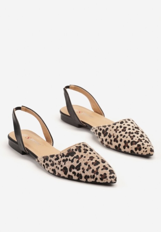 Panterkowe Sandały na Wsuwanie Wenorea