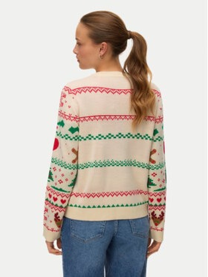 Vero Moda Sweter New Christmas 10334011 Kolorowy Regular Fit