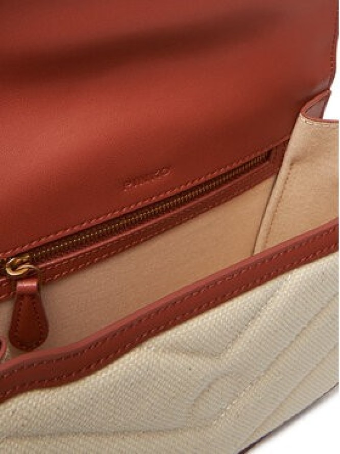 PINKO Torebka Love Box Bag Fl Mini PE 25 PLTT 104297 A2C7 Beżowy