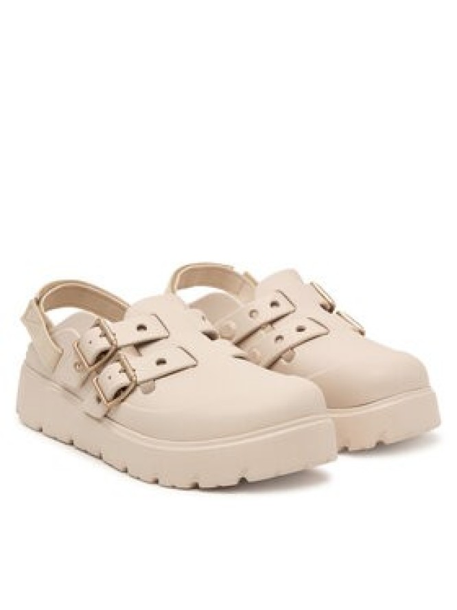 Crocs Sandały Loaferette Clog 214105 Beżowy