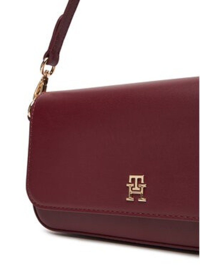 Tommy Hilfiger Torebka Th Icon Conv AW0AW17677 Bordowy