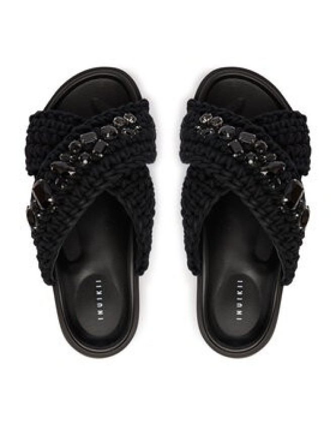 Inuikii Klapki Woven Stones 1004.003.0073 Czarny