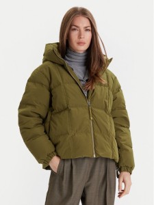 United Colors Of Benetton Kurtka puchowa 22T6DN086 Zielony Regular Fit